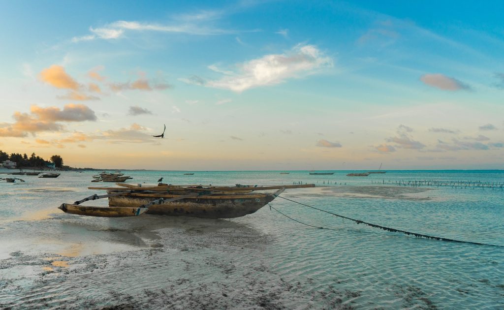 As praias remotas de Zanzibar são uma atração a parte e não podem ficar de fora da lista de destinos de praia na África.