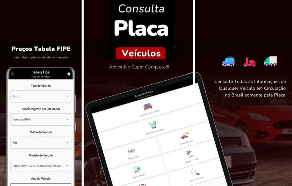 Aplicativo para consultar placa de carro: descubra os melhores 2 Consulta Placa - Débitos, Fipe