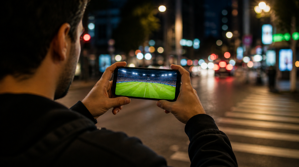 Aplicativos oficiais mostram como assistir os jogos da copa ao vivo direto do celular com praticidade e qualidade.