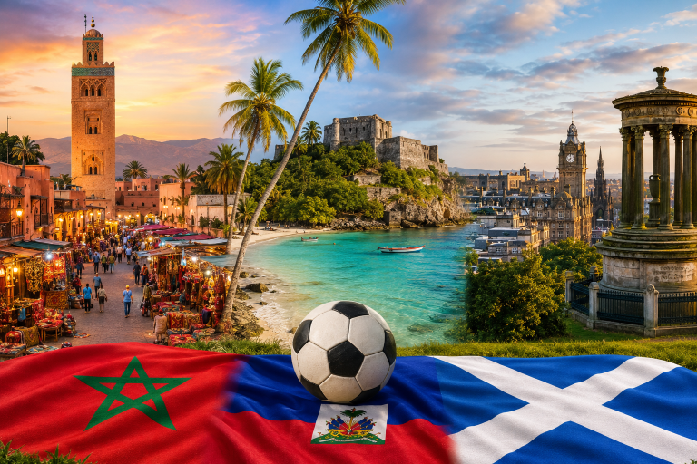 Países da primeira fase da Copa do Mundo 2026 para conhecer